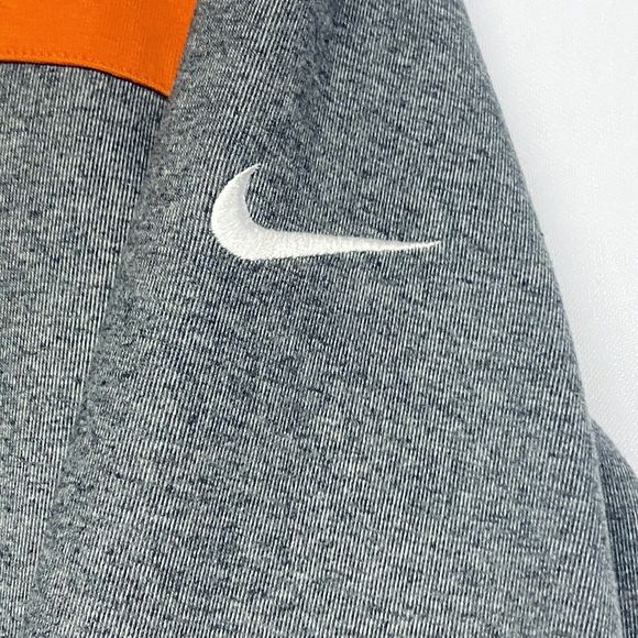 Nike Clemson Tigers Heavy Sweatshirt Pawprint Detail Embroidered Swoosh Arm XL - Picture 3 of 6